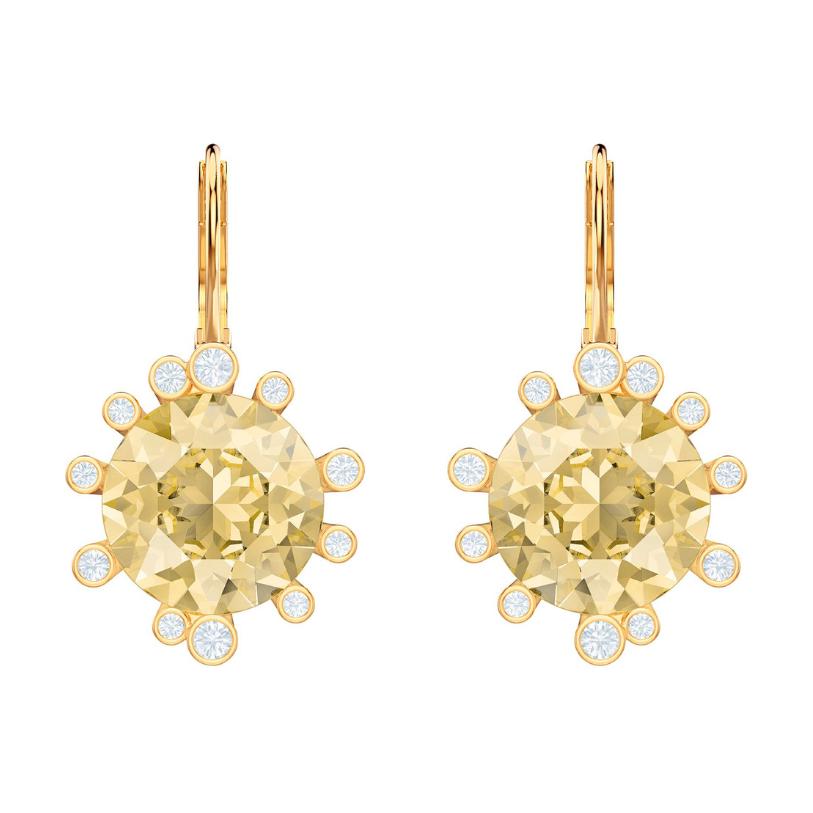 Swarovski Original Design Gold Plated Crystal Earrings Women earrings 5460986 Box (Random Color)