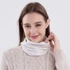 New versatile gradual change scarf thin without velvet fake collar girls winter warm neck cover