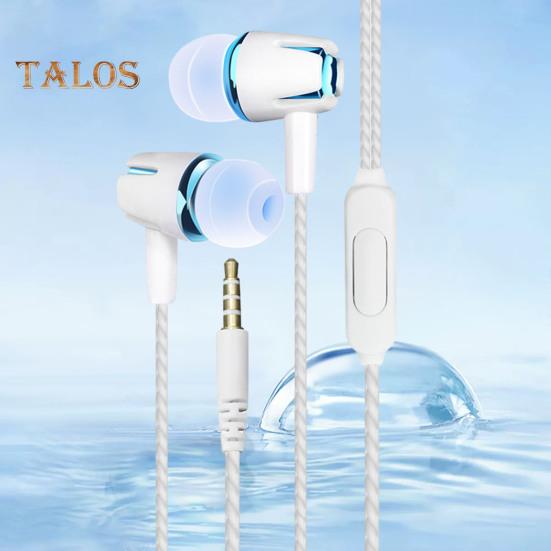 Wired Headphones Ergonomic In-Ear Design Noise-Cancelling Smart Wire Control Ultralight Universal High Clarity In-Ear Gaming Earphones
