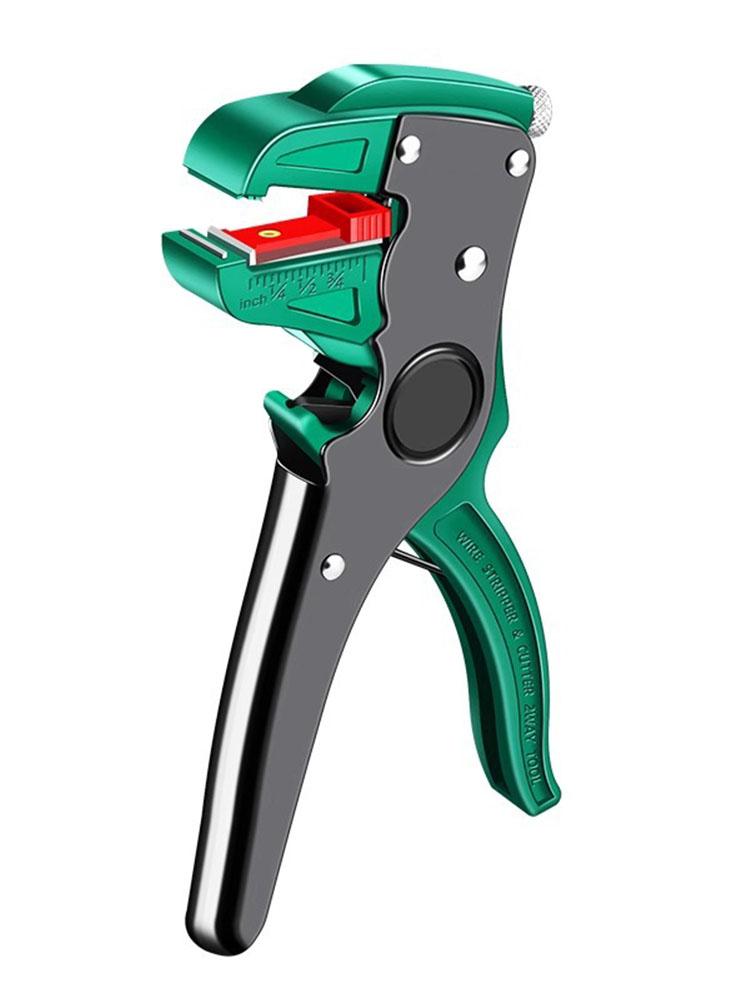 Duckbill Automatic Wire Stripping Pliers Wire Stripper Network Pliers for Flat Wire Duckbill Stripping Tool 0.2 to 6mm Range