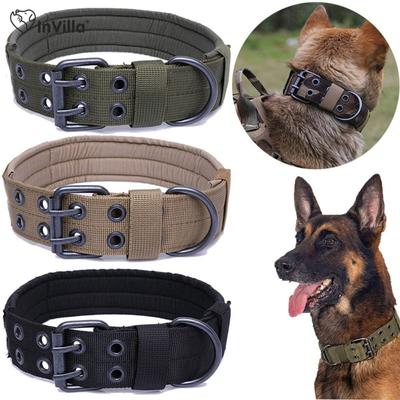 Household Quick Release Dog Accessories Pets Collars Tactical Dogs Collar Shepherd Training Rope