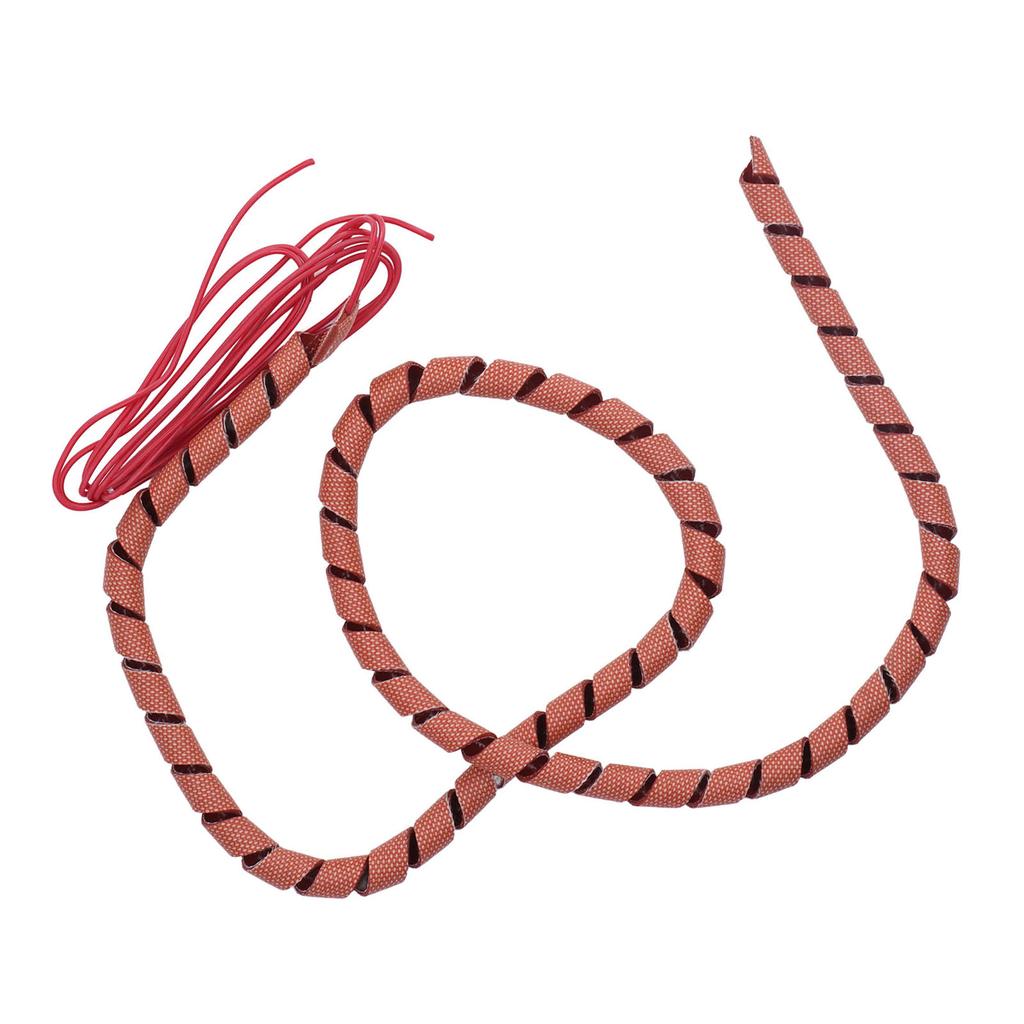 Spiral Silicone Heating Tape Pipe Heating Heat Trace Cable Wrap for Freeze Protection 220V 70W