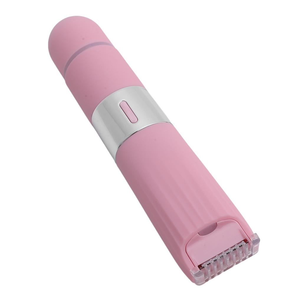 2 In 1 Electric Body Hair Trimmer for Women Dual Head Hair Trimmer for Face Lip Chin Pubic Underarm Legs