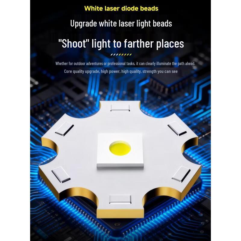HANDUNYOU High-Lumen Rechargeable Flashlight