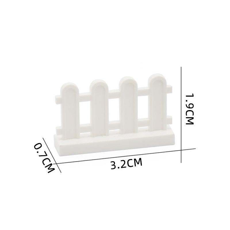 

Marumine 30 шт. MOC Цеглинки Місто Аксесуари для паркану Перила Сходи Деталі будинку Сад Військові будівельні блоки Деталі 30056 33303