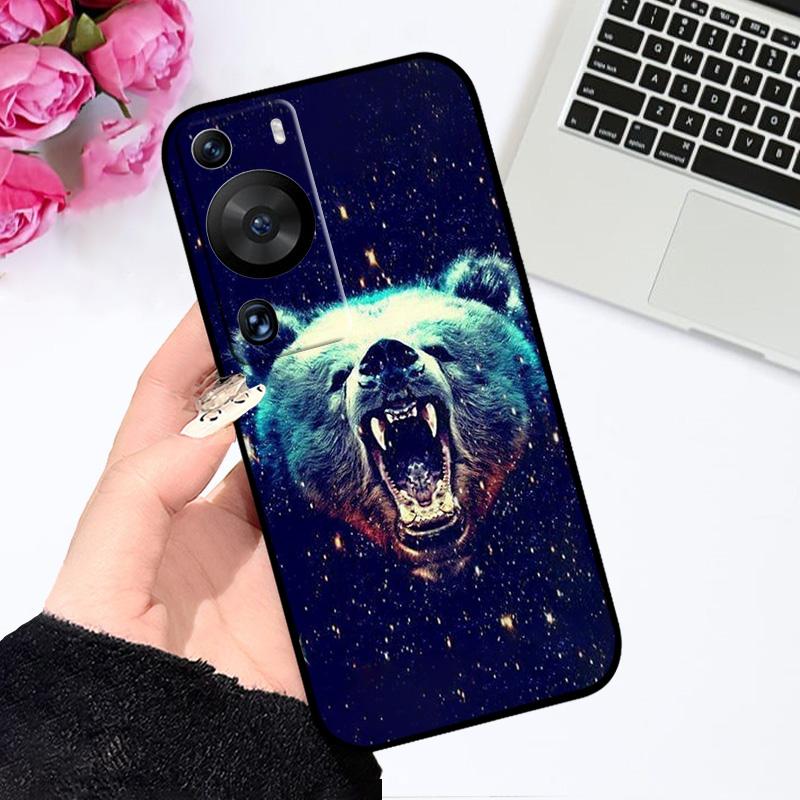 For Huawei P60 Pro Coque Case P 60 Color Printing Soft Silicone TPU Phone Cover For Huawei P60 Art 4G Shockproof Bumper Fundas