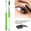 Perie Gene Sprâncene Baghete Mascara Aplicator Spooler Extensii Gene Pieptene Sprâncene Verde