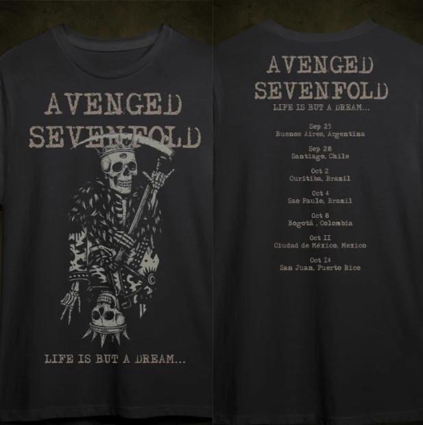 

Avenged Sevenfold Life Is But A Dream 2025 Tour T-Shirt M