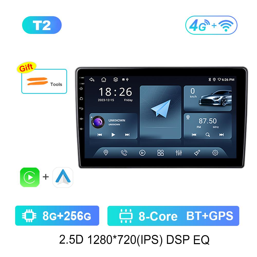 Android Intelligentes System WiFi GPS 9'' für Citroen C3-XR 2019 - 2020 Split-Screen Carplay 4G Autoradio Multimedia-Player WiFi