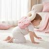 Zaino Protettore per la Testa del Bambino, Morbido Imbottitura Riempita Previene le Cadute Indietro dei Neonati, Carino Zaino Cuscino Animale di Peluche per la Sicurezza della Testa dei Bambini