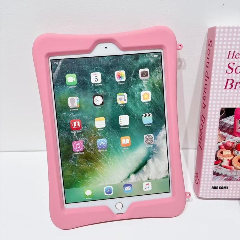Estojo de Silicone para Maquiagem Batom 3D para iPad 11ª 11 10ª Geração air 4 5 10.9 pro 11 9.7 10.2 Capa Portátil para Tablet com Brilho Labial