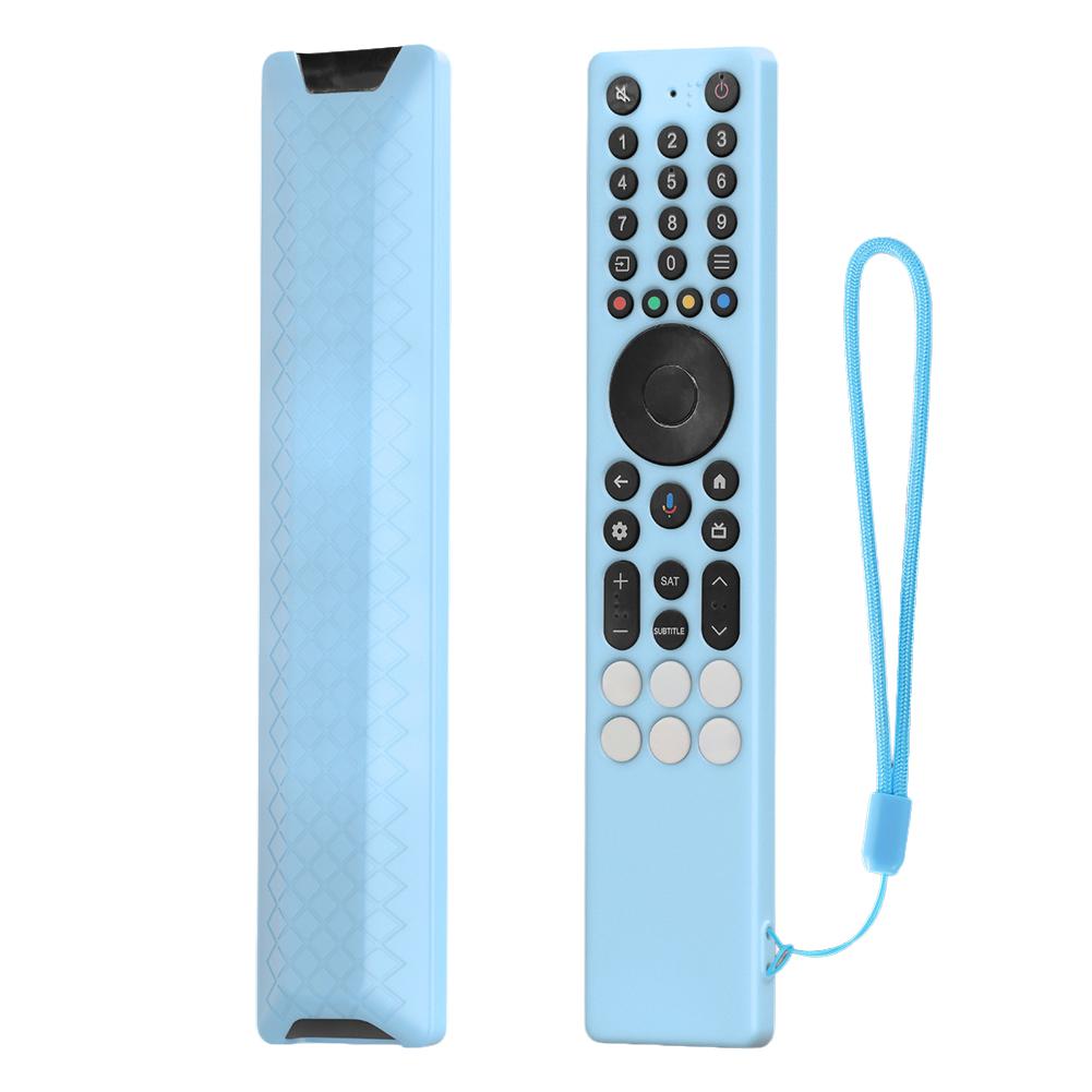 For TCL RC833A Silicone Remote Control Case Anti-Scratch Drop-Proof RC Cover Waterproof Television RC Shell Smart TV Accessories