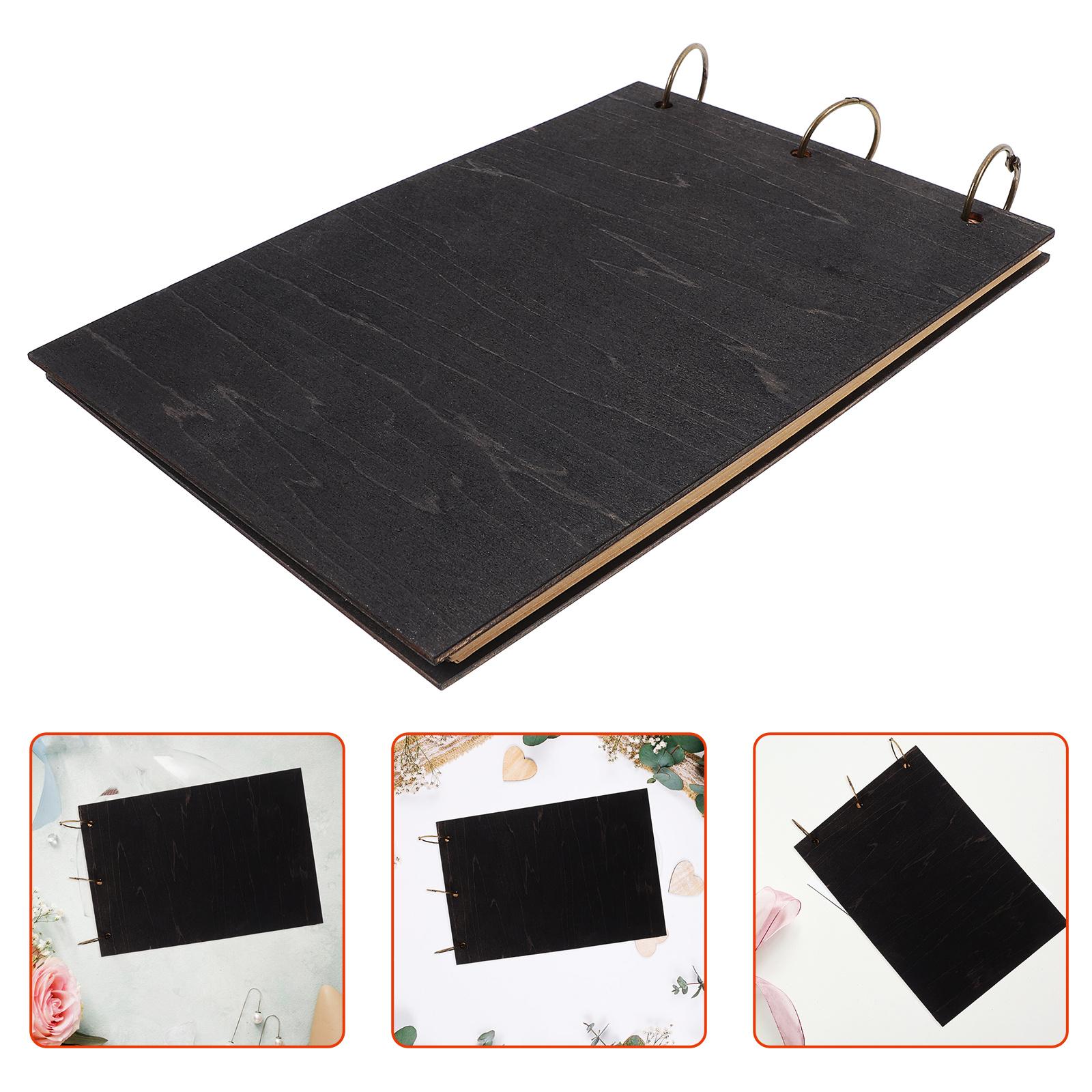 

Wedding Guest Book Vintage Wooden Rustic Sign In Book For Couples Wedding Reception Party Scrapbook Guestbook Keepsake other