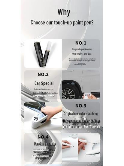 Changan Deepal S05 Flowing Silver Touch-Up Paint Pen for Scratch Repair