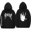 Xxxtentacion Unisex Gewickelte Bündchen Streetwear Revenge Hoodie Sweatshirt