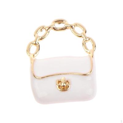 1/12 Miniature Bag Dollhouse Mini Handbag , Doll Furniture for Pretend Play