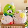 Ice Kirby Mario Cream Cone Plush Toy Cartoon Stuffed Doll Decoration Gift Kids