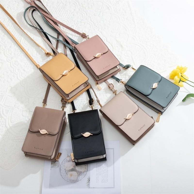 IELGY All-Match Touch Screen Mobile Phone Bag Fashionable Multifunctional Mini Daily Bag