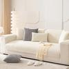 Solid Color Velvet Quilted Couch Cover for Living Room Winter Warm Plush Sofa Towel Anti-slip Sofa Cover Embroidery Slipcovers