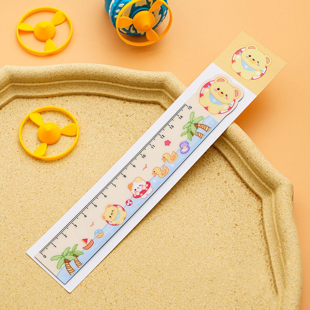 1 bucată Animale Kawaii Papetarie Bend Straightedge Desen Desen Birou Scoala Straight Plastic Riglă