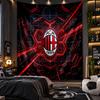 Wall Hanging Tapestry AC Milan Print Cloth for Living Room Bedroom Home Decor