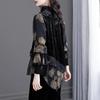 Lady's High-end Velvet Top for Women's New Fashion Brand Lace Splicing Inner Wear for Spring and Autumn