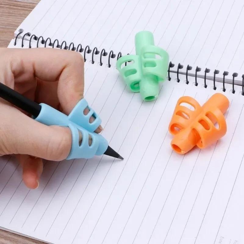 3/6/12PCS Pencil Grips Kids Handwriting Posture Correction Training Grippers Writing For School Students Correct Writing Posture