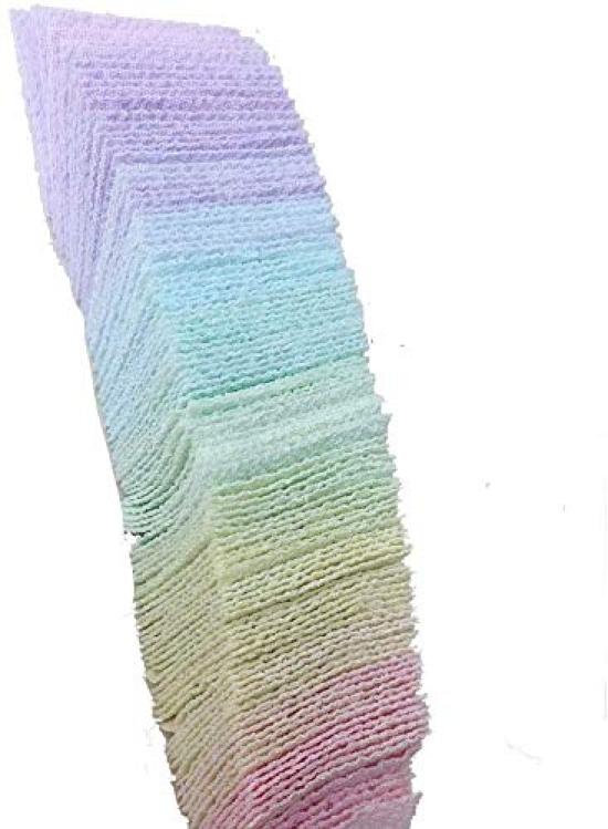 Misaki Tsumami Zaiku Material Chirimen Gradient Colorful Rainbow Hair 300 Sheets Kit, Pre-Cut Fabric, Colors, Colors, Ornaments, DIY, Crafts,