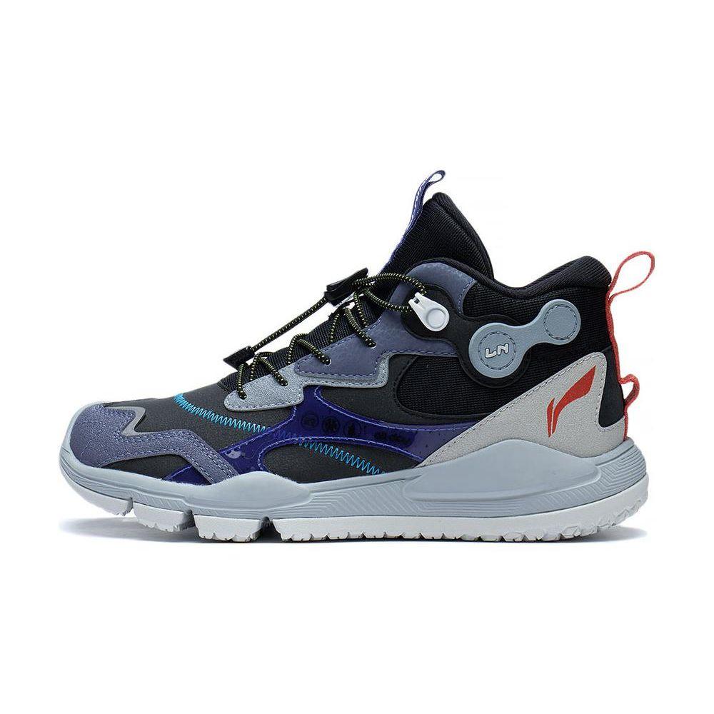 Li Ning Удобные Универсальные Амортизирующие Прочные Низкие Уличные Обувь Детская Обувь Черный YKES014-3 31