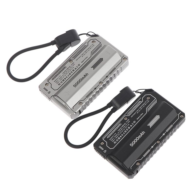 21700 Power Bank Case Pd 20W Fast Charging Detachable Diy Battery Case Built-In Cable Battery Box