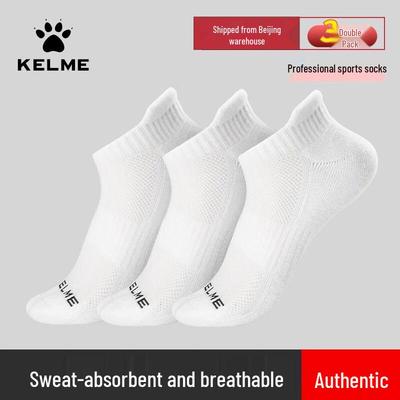 KELME Unisex Sportsocken für den Knöchel (3 Paare)