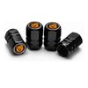 Aluminum Car Tire Valve Stem Caps Wheel Nipple Cover AirCover Tire Valve Cap Set for Cars SUVs Bike Trucks and Motorcycles Tools