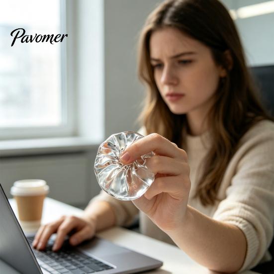 High End Home Accent Bun Squeeze Toys for Stress Relief, Soft TPR Sensory Auspicious Prosperity Gift Fidget Toys, Colorful Decompression Office