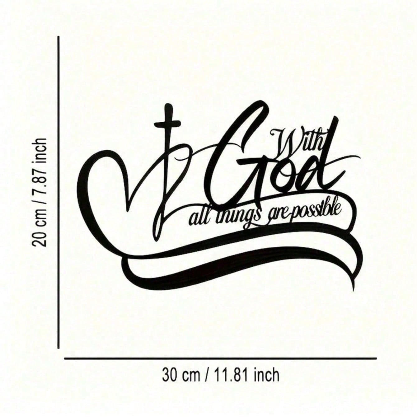 

Metal Wall Art Decor Plaque Sign Home Office Kitchen Hanging Ornament різнокольоровий