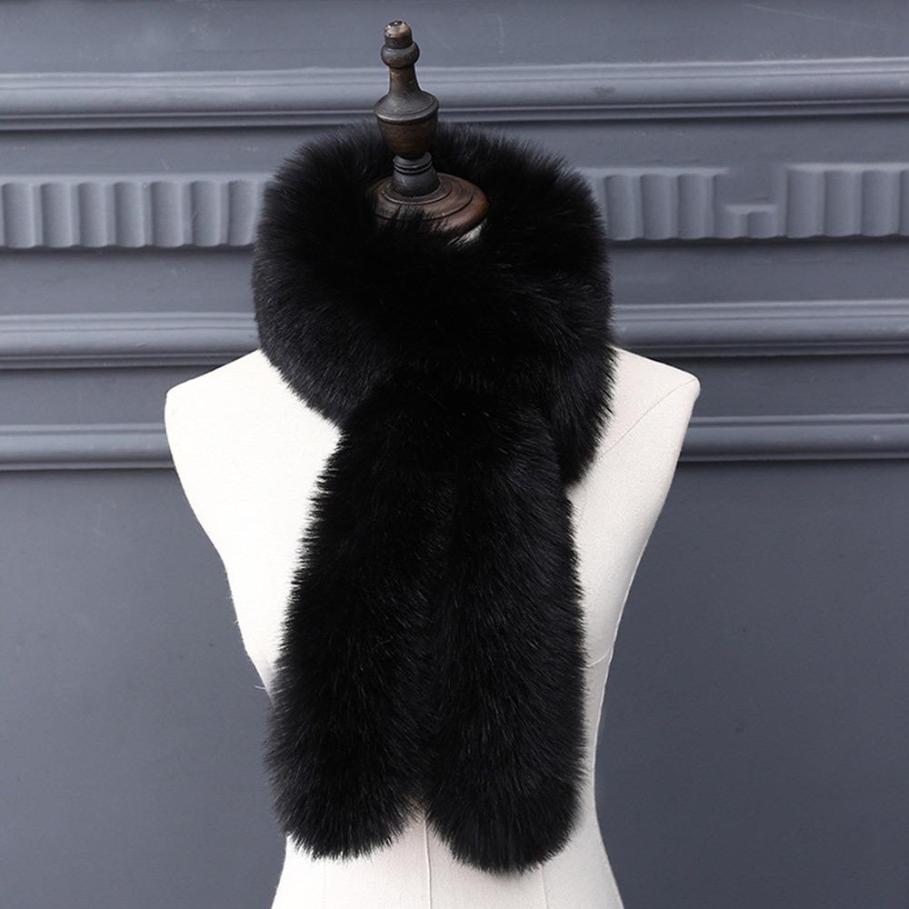 Warm Women's Collar Scarf Faux Fur Fur Collar Scarf Wrap Korean Neck Warmers