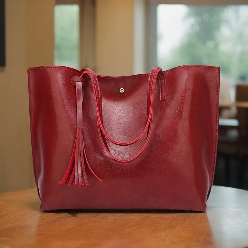 2026 Versatile European and American One-Shoulder Large Capacity Tote for Women