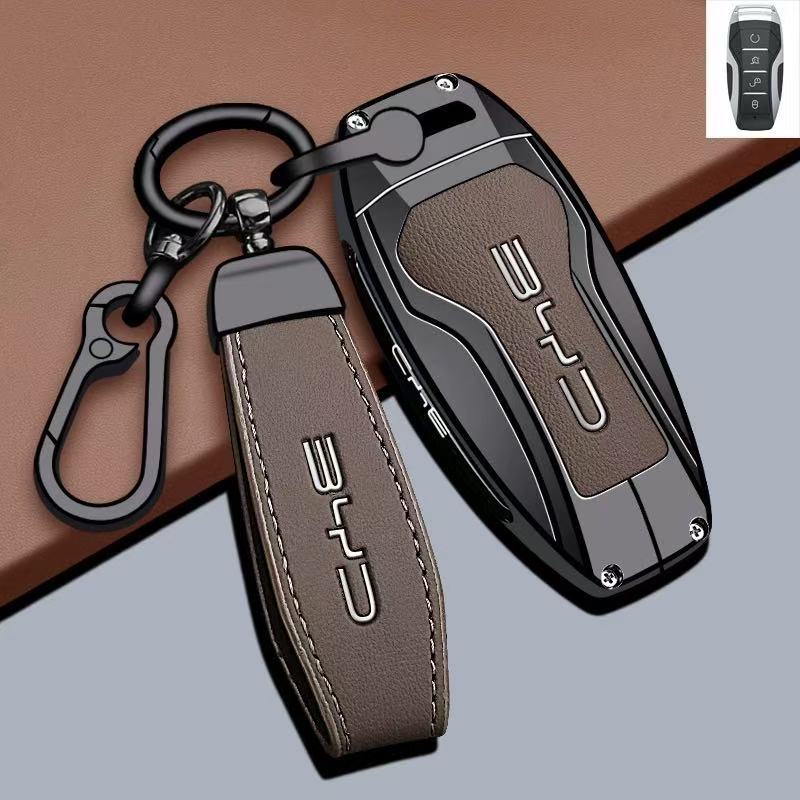 Applicable To BYD Key Set BYD Seagull E9 Dolphin Seal E7 Qin Song Yuan Tang Han L Sea Lion Car Bag Buckle Case