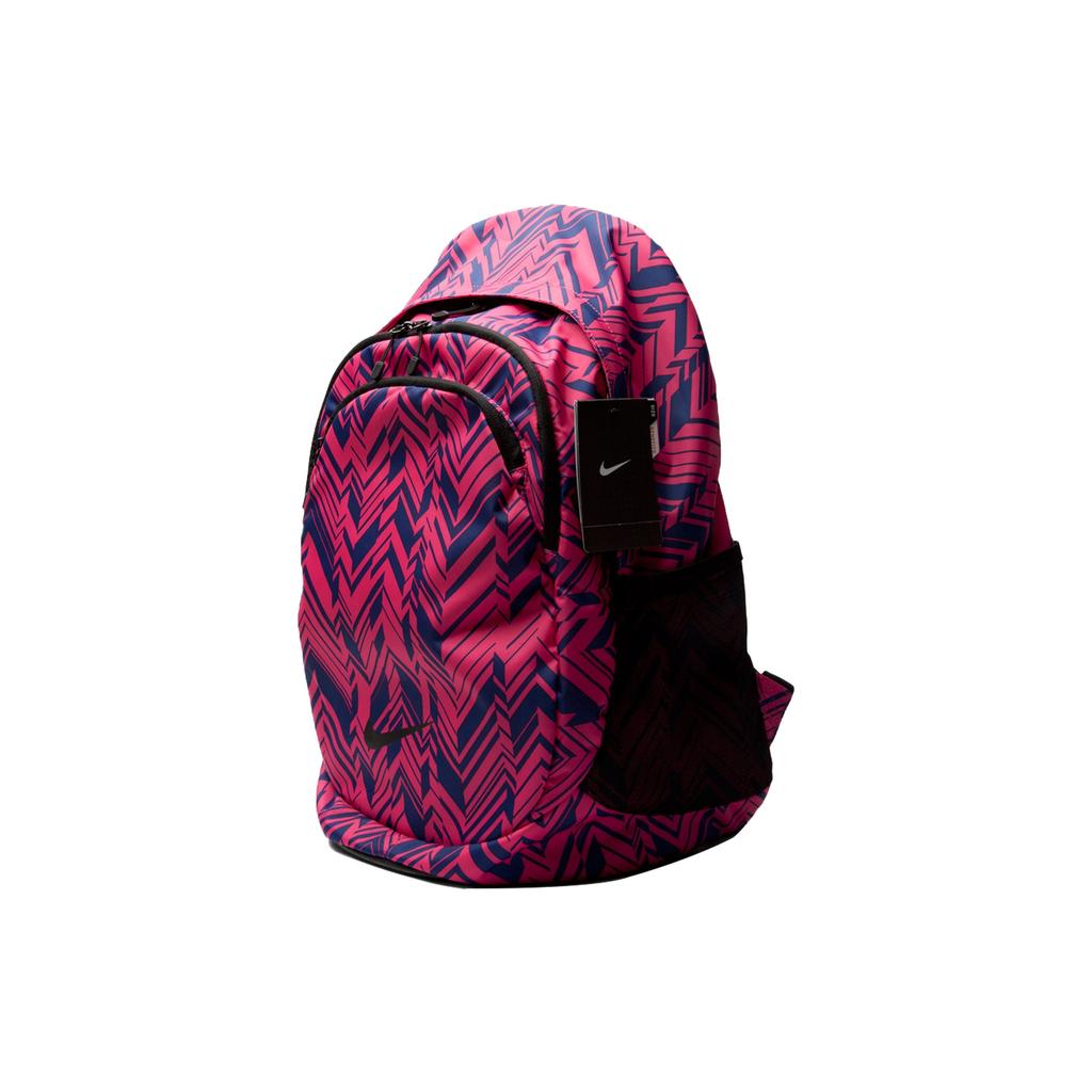 Nike Legend Series Backpack Print Casual Sports Logo Women Backpack Red Pink Rose-Red BA4882-600