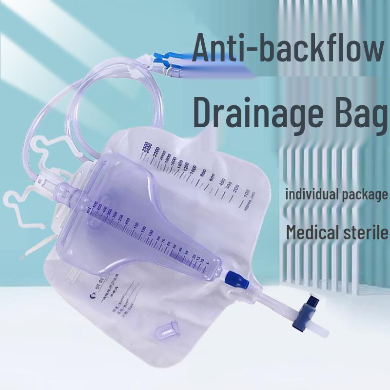 

3000 мл Мужской противоотливной двойной мешок для сбора мочи с точным измерением