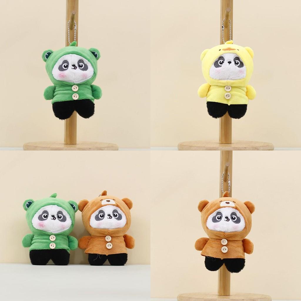Plush Panda Keychain With Pp Cotton Filling For Kids And Collectors