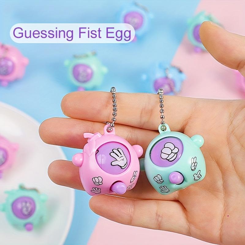 10/30/50Pcs Mini Rock-paper-scissors Keychain Pendant Toys for Birthday Party Favors Goodie Bag Wedding Baby Shower Gifts