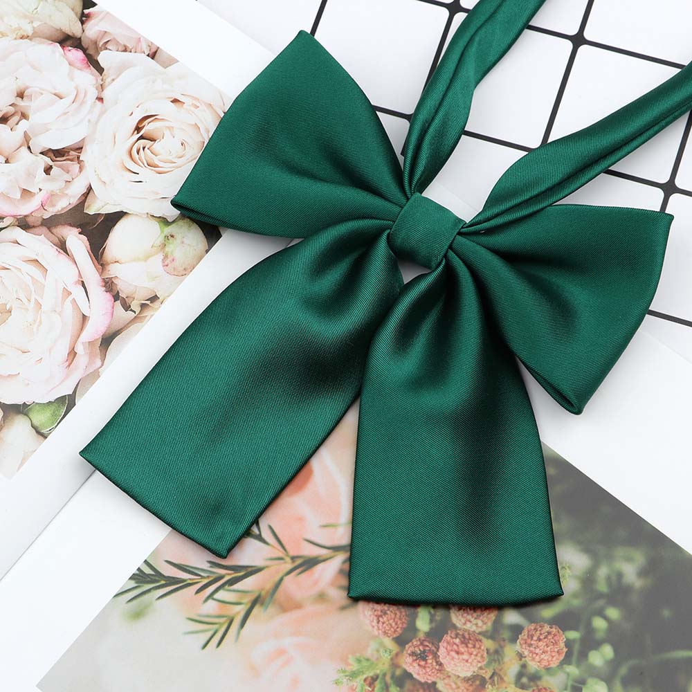 Perfect Match Colorful Women‘S Shirts Bowtie Ladies Girl School Wedding Party Bowknot Pink Bule Black Classic Butterfly Knot Suits Accessories
