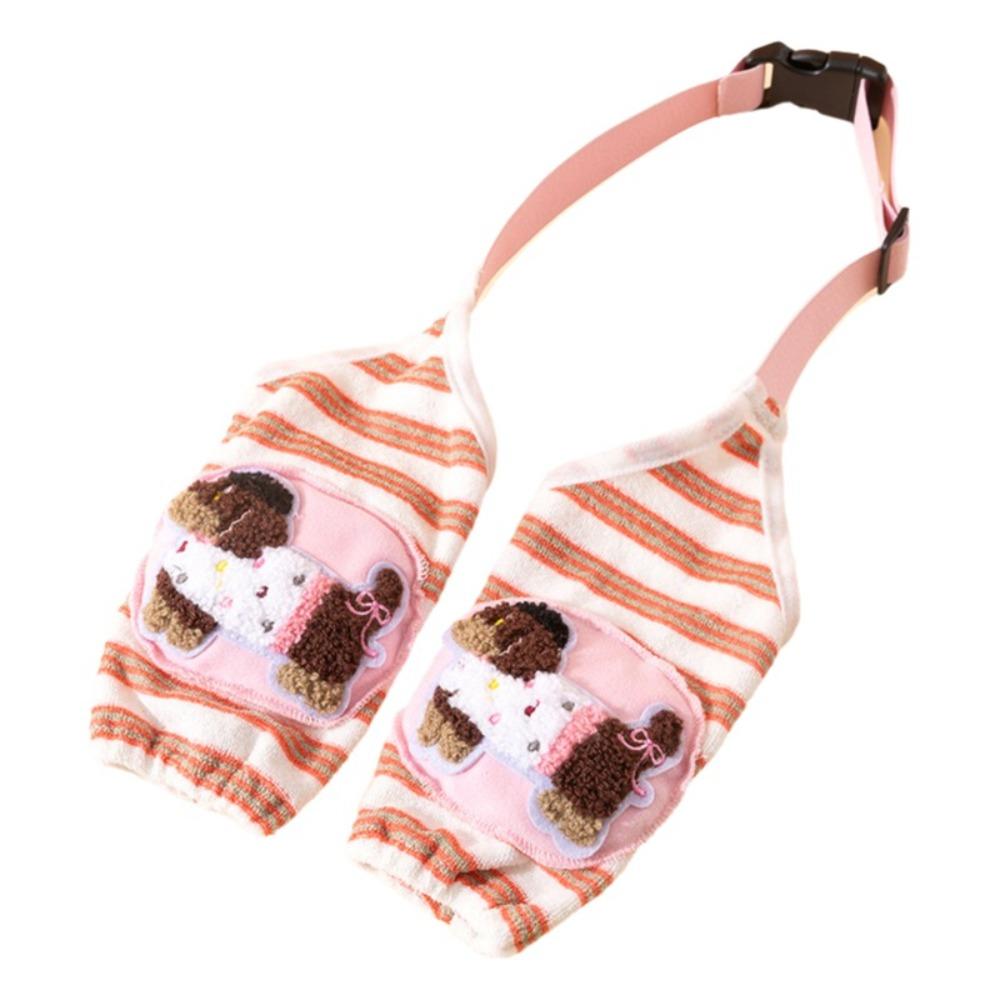 

Striped Design Dog Elbow Brace Cartoon Pattern Dog Leg Warmers Dog Knee Pads Large Dogs XXL-Style B