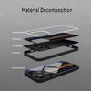 Colorful Vertical Bar Tempered Glass Phone Case for iPhone 17 Pro Max 13 12 11 Pro 16 15 14 Plus X XS XR 7 8 SE2 16E 17Air Cover