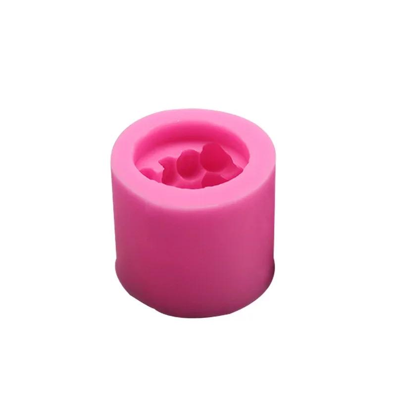 1pc 3D Candle Silicone Mold Owl Mold, Used for Making Candle,Cake Chocolate, Hard Candy in Kitchen Accessories,Candle Making