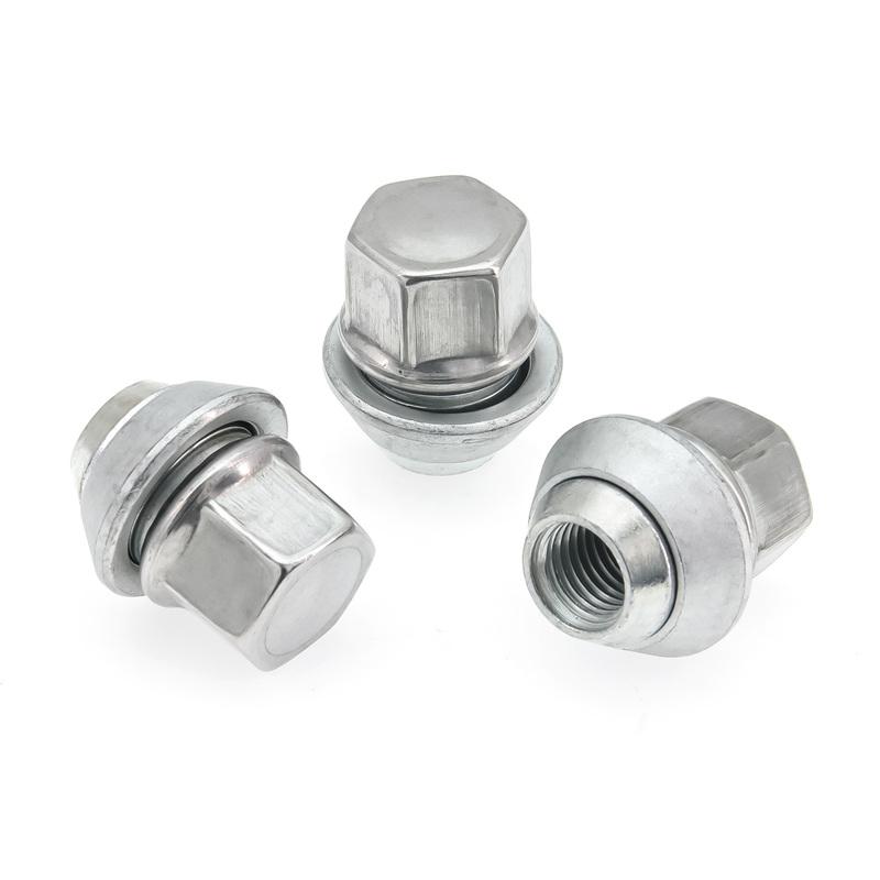 Car Wheel Nuts Alloy Steel Bolt Lug Stud Tyre for Ford Fiesta Mondeo C-Max Focus 19MM M12x1.5 Tire Bolt Screws SFN-12150033