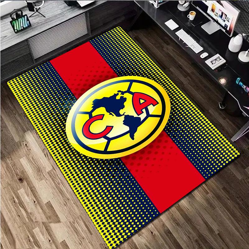 1 Stück Club America Teppich - Heimteppich Büro Dekorativer Teppich Für Wohnzimmer Schlafzimmer Fußmatte Bodenteppich Computerstuhl Bereichsteppich