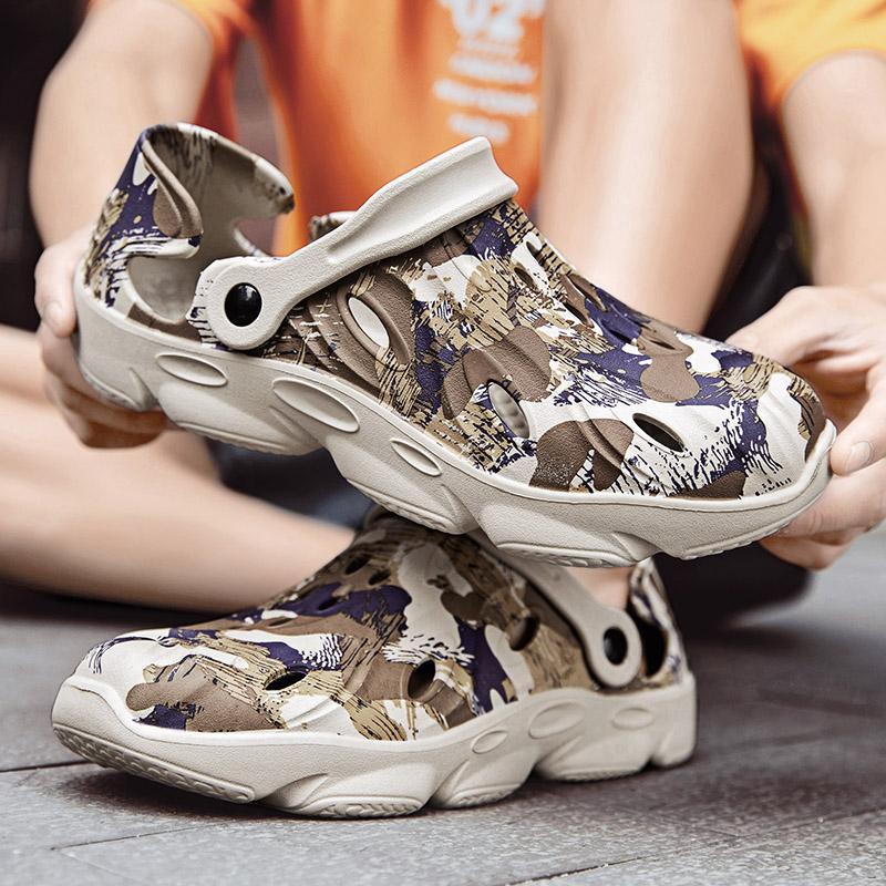 2022 Beach Sandals Eva Summer Garden Clogs Men Fashion Fishing Sandals Men Sandal Outdoor Sports Slippers Big Size 47 48