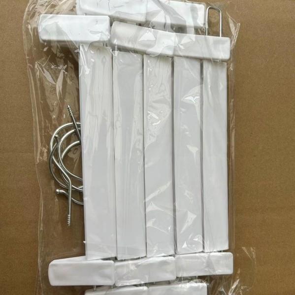 Mom's Joy No-Trace Multifunctional Pants & Skirt Hanger Clips - Anti-Crease, Household Drying Rack and Storage Solution.
