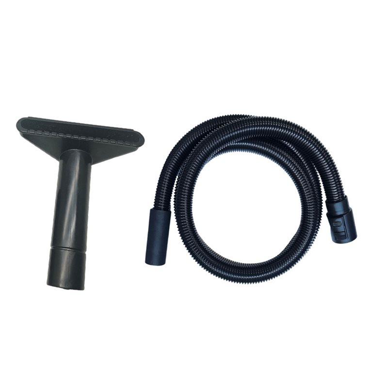 ABBP-For Karcher NT/WD Vacuum Hose 2.5M For Karcher Vacuum Extension Hose 2.5M 38 Thread Vacuum Hose + PT Brush чёрный